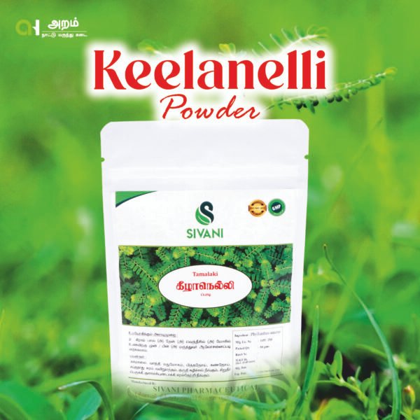 🌿 Keelanelli Powder / கீழாநெல்லி பொடி